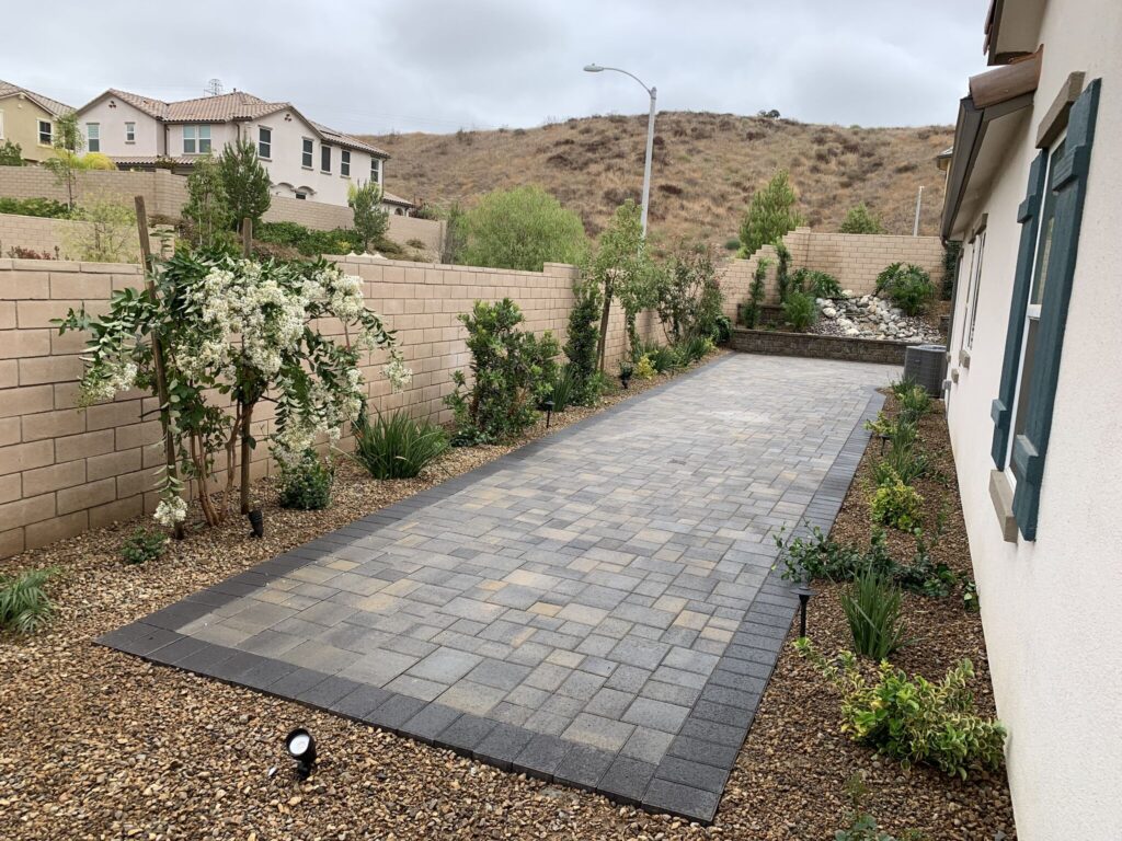 Turf and Pavers